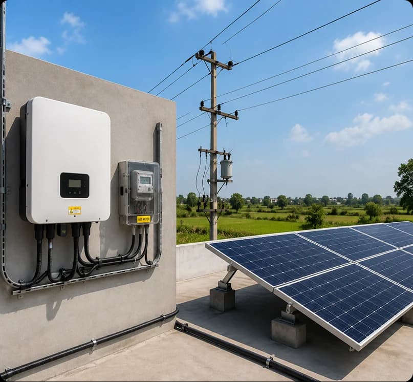 Solar installation process