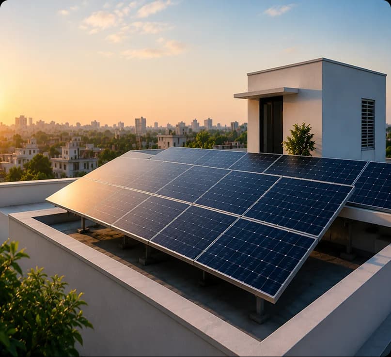Solar installation process
